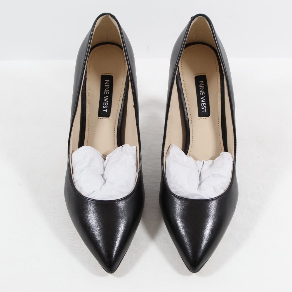 NINE WEST Women's Tatiana Dress Pump - Black 6.5M - Picture 3 of 6